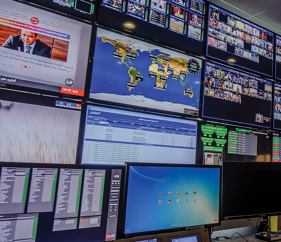 KingVOD media operations center monitoring live streaming services